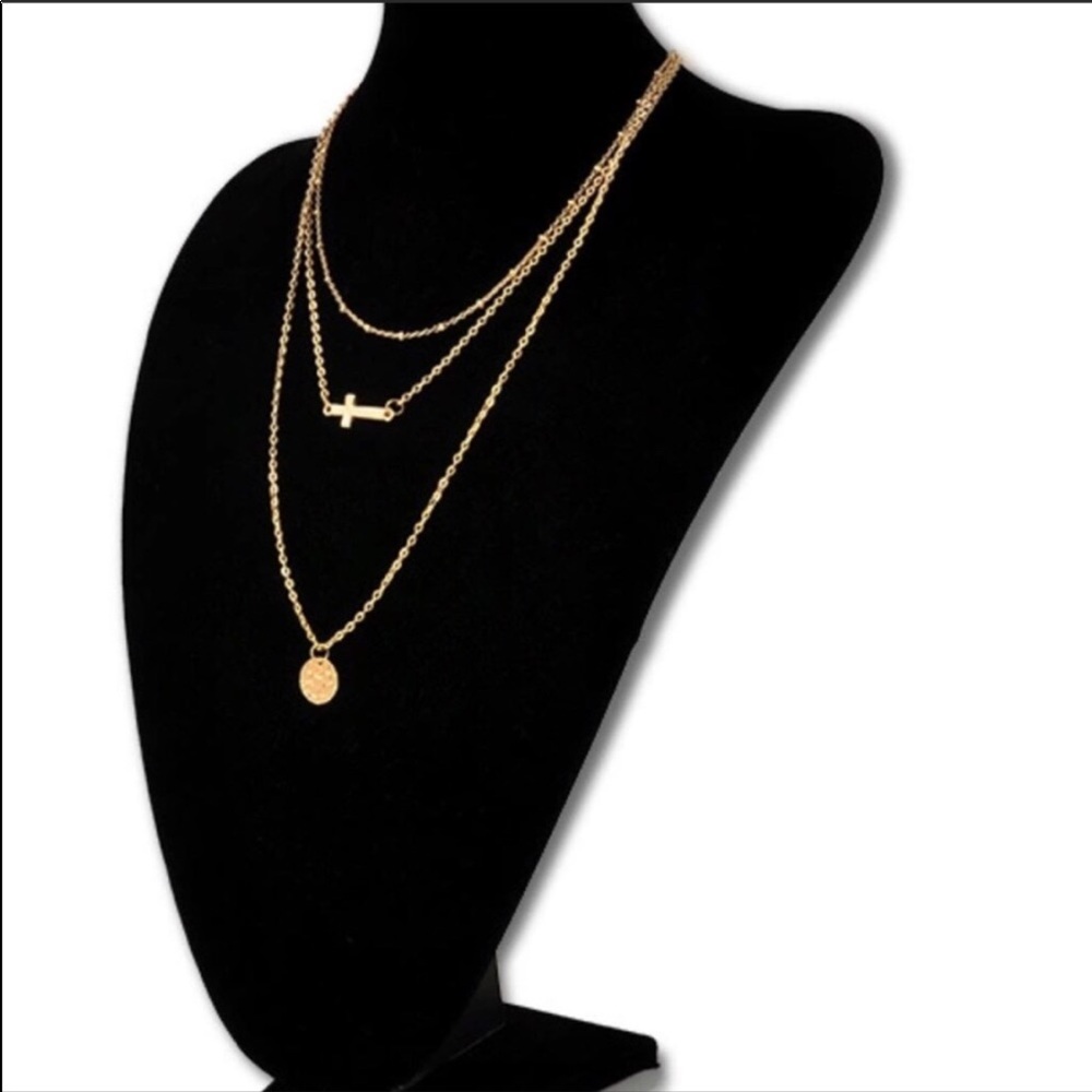 💙 three layer necklace - Picture 3 of 3